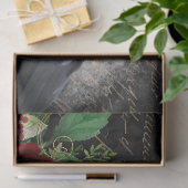 Black Raven Roos Whimsical Tissuepapier (Geschenk)