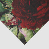 Black Raven Roos Whimsical Tissuepapier (Detail)