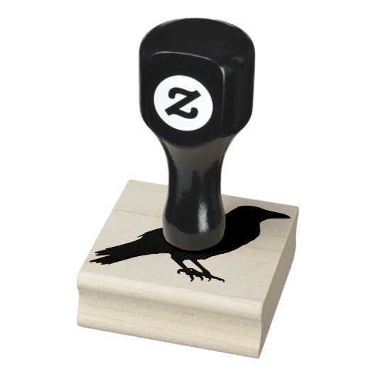 Black Raven Rubberstempel (Stempel)