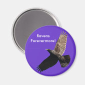 Black Raven-serie Magneet (Voorkant / Achterkant)