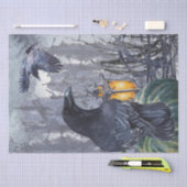 Black Raven-Waterverf Tissuepapier (Craft)