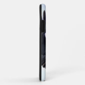 Black Raven & White Wolf Wildlife Fantasy Case-Mate iPhone Case (Achterkant/rechts)