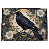 Black Raven William Morris geïnspireerd Groot Cadeauzakje (Achterkant)