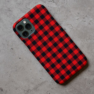 Black Red Buffalo Lumberjack Pset Check Patroon Case-Mate iPhone Case