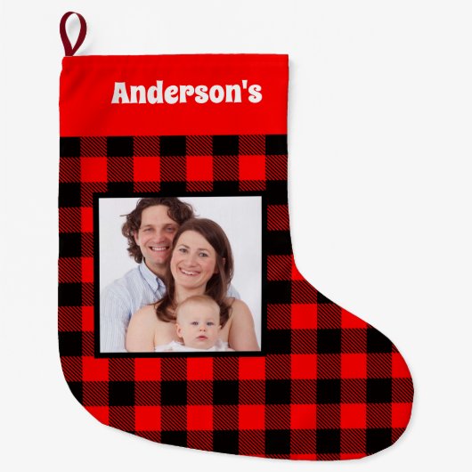 Black Red Buffalo Plays  Grote Kerstsok (Voorkant)