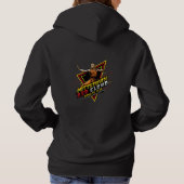 Black Red Cloud Kung Fu Club Hoodie (Achterkant)