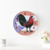 Black Red Gallo-klok Grote Klok (Huis)