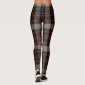 Black Red Grey Giant Tartan Pset Leggings (Achterkant)