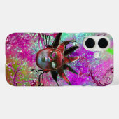 BLACK RED JESTER MASK Masquerade Party Paars Blue Case-Mate iPhone Case (Achterkant (horizontaal))