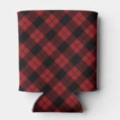 Black Red Pset Buffalo Check Koelbox Blikjeskoeler (Achterkant)
