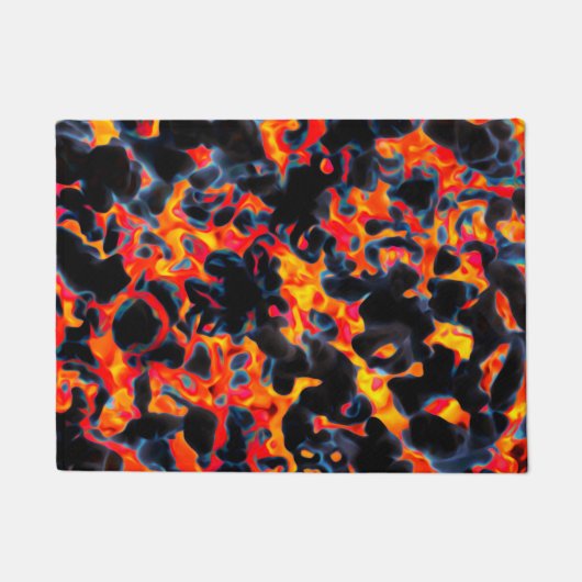 Black Red Yellow Deurmat (Voorkant)