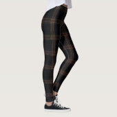 Black Red Yellow Large Tartan Pset Leggings (Rechts)
