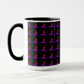 Black Red Yoga Mok (Links)