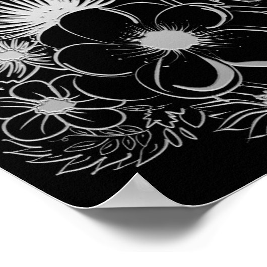 Black Repetisal Dinner Welkom Poster (Hoek)