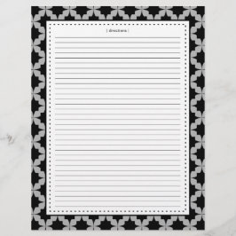 Black Retro Star - Extra recippagina's