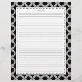 Black Retro Star - Extra recippagina's (Voorkant)