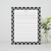 Black Retro Star - Extra recippagina's (Staand voorkant)