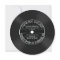 Black Retro Vinyl Record Birthday Party Invitation