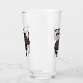 Black Rhino Standing Proud Glas (Links)
