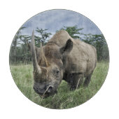 Black Rhinoceros | Kenia Snijplank (Voorkant)