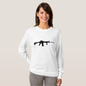 Black Rifle AR-15 T-shirt (Voorkant volledig)