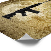 Black Rifle AR-15 van Phil's Art Online Poster (Hoek)