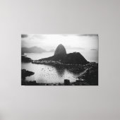 Black Rio de Janeiro - Brasil Canvas Afdruk (Voorkant)