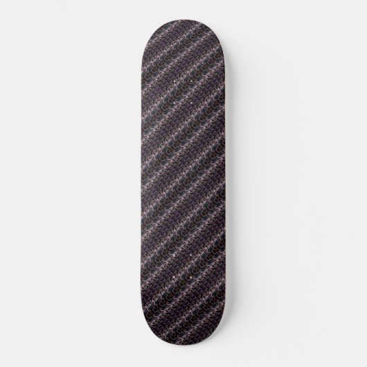 Black Ripples Persoonlijk Skateboard (Voorkant)