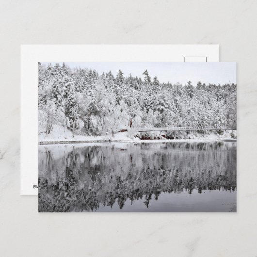 Black River Harbor Bridge, Michigan Briefkaart (Voorkant / Achterkant)