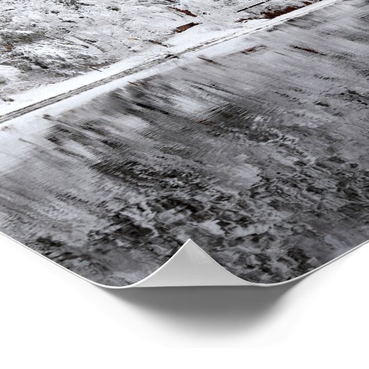 Black River Harbor Bridge, Michigan Poster (Hoek)