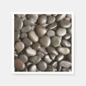 Black River Rock Natuur Zen Pebble Servetten (Voorkant)
