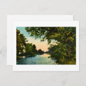 Black River Scenery, Holland Michigan Briefkaart (Voorkant / Achterkant)