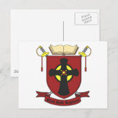 BLACK ROBE REGIMENT BRIEFKAART (Voorkant / Achterkant)