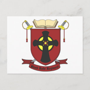 BLACK ROBE REGIMENT BRIEFKAART