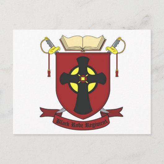 BLACK ROBE REGIMENT BRIEFKAART (Voorkant)