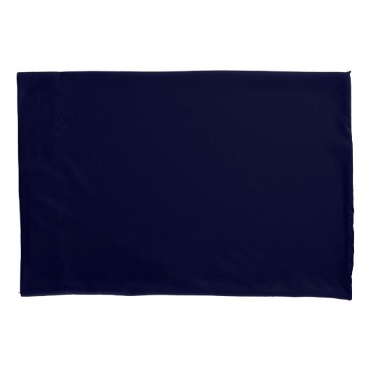 Black Rock Deep Blue Klassieke Unieke Minimalist Kussensloop (Voorkant)