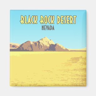 Black Rock Desert Nevada  Magneet