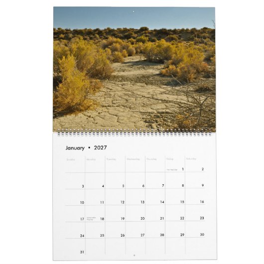 Black Rock Desert Playa Calendar 2013-2014 Kalender (Jan 2027)
