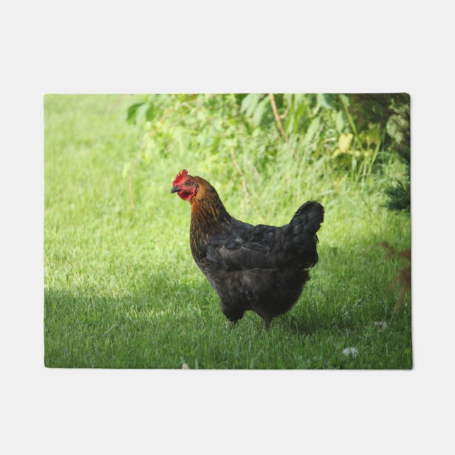 Black Rock Hen Deurmat (Voorkant)
