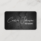 Black Rock met naam Visitekaartje (Voorkant)