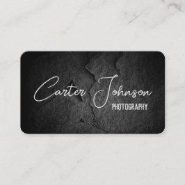 Black Rock met naam Visitekaartje