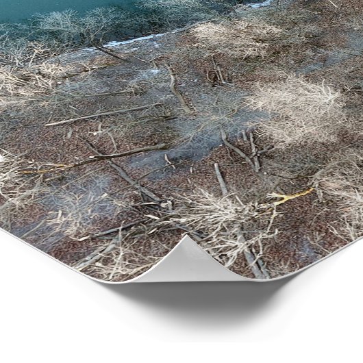 Black Rock Railroad Bridge Schuylkill Poster (Hoek)