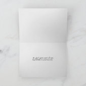 Black Rock verjaardag voor schoonzoon Kaart (Binnen)