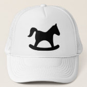 Black Rocking Horse Trucker Pet (Voorkant)
