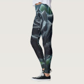 Black Roos Floral Leggings (Links)