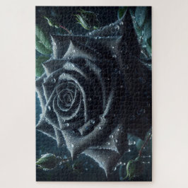 Black Roos Floral Legpuzzel