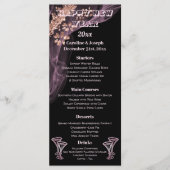 Black Roos Gold Nieuwjaarsmenu & champagne-bril Menu (Voorkant)