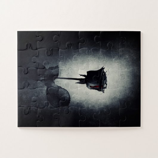 BLACK ROOS GOTHIC JIGSAW PUZZZLE LEGPUZZEL (Horizontaal)