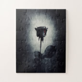 BLACK ROOS GOTHIC JIGSAW PUZZZLE LEGPUZZEL (Verticaal)