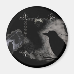Black Roos Ravens Magnet